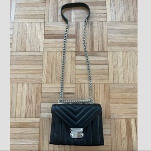 Michael Kors Quilted Crossbody Bag in Black